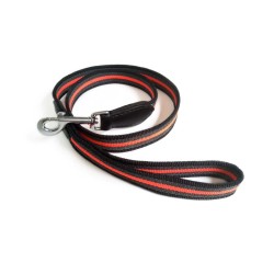 Black  Line - Reflective Anti-Slip Snap Leash (6ft x 3/4in) - 6ft x 3/4in