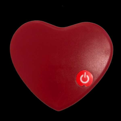 Red - The MommyMat - Heartbeat Simulator Accessory, Replacement - 2"