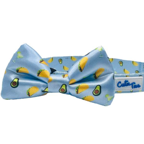 Taco Tuesday - Cutie Ties Dog Bow Tie - One Size Taco Tuesday - Cutie Ties Dog Bow Tie - One Size