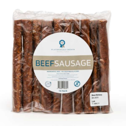 Platinum Pet Treats - The Sausage: Beef (Pack of 10) Platinum Pet Treats - The Sausage: Beef (Pack of 10)