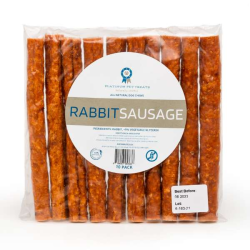 Platinum Pet Treats - The Sausage: Rabbit (Pack of 10) Platinum Pet Treats - The Sausage: Rabbit (Pack of 10)