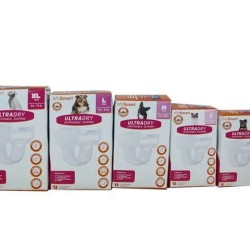 White - WizSmart UltraDry Disposable Diapers  - XL