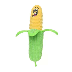 Green & Yellow - Tuffy Funny Food Corn - one size Green & Yellow - Tuffy Funny Food Corn - one size