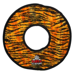 Orange & Black - Tuffy No Stuff Mega Ring Tiger - mega Orange & Black - Tuffy No Stuff Mega Ring Tiger - mega