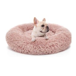 Black and Grey - Donut Dog Bed - X-Large Black and Grey - Donut Dog Bed - X-Large