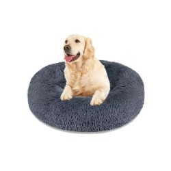 Beige - Donut Dog Bed - Medium Beige - Donut Dog Bed - Medium