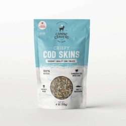 Crispy Cod Skins - 4 oz Bag Crispy Cod Skins - 4 oz Bag