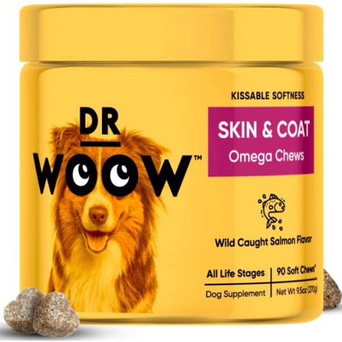 Dr Woow Skin and Coat Soft Chews Dr Woow Skin and Coat Soft Chews