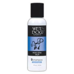 Wet Dog - Masculine Mutt Calming Shampoo for Dogs - 2 oz Wet Dog - Masculine Mutt Calming Shampoo for Dogs - 2 oz