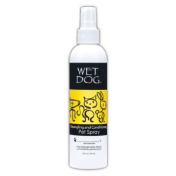 Wet Dog - Detangling and Conditioning Pet Spray - 8 oz Wet Dog - Detangling and Conditioning Pet Spray - 8 oz