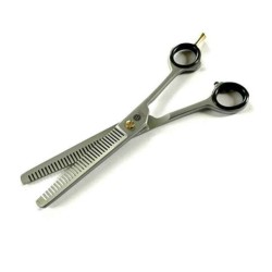  Pet Grooming Double Teeth Trimming Shears German Stainless - 7.5"