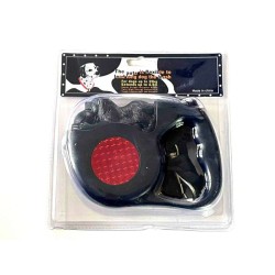 Reflective Retractable Pet Dog Leash Up to 4.5m Long 35kg 77lbs Krypton Beam Strong Reflective Retractable Pet Dog Leash Up to 4.5m Long 35kg 77lbs Krypton Beam Strong