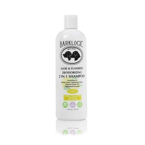 Lemon Tree - BarkLogic Aloe & Flaxseed Deodorizing 2 in 1 Shampoo