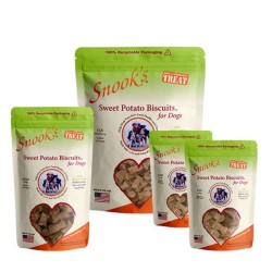 Sweet Potato Dog Biscuits - Small, biscuit-size pieces - 4oz Sweet Potato Dog Biscuits - Small, biscuit-size pieces - 4oz
