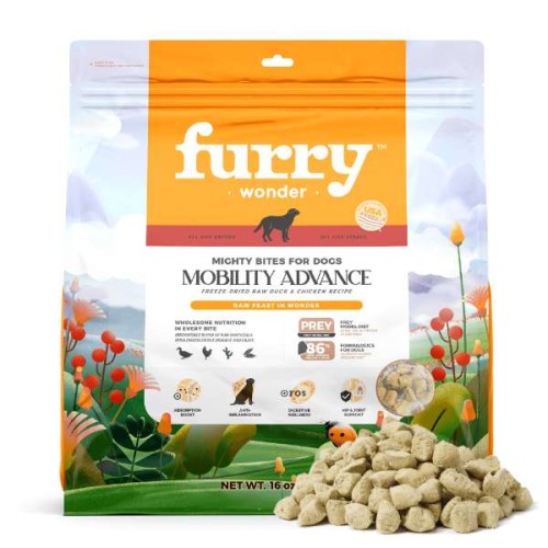 Mobility Advance Freeze-Dried Raw Duck&Chicken Recipe for Dogs - 16oz