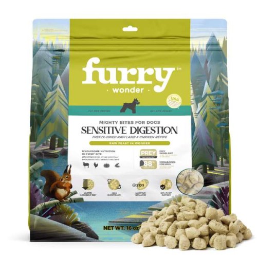 Sensitive Digestion Freeze-Dried Raw Lamb&Chicken Recipe for Dogs - 16oz