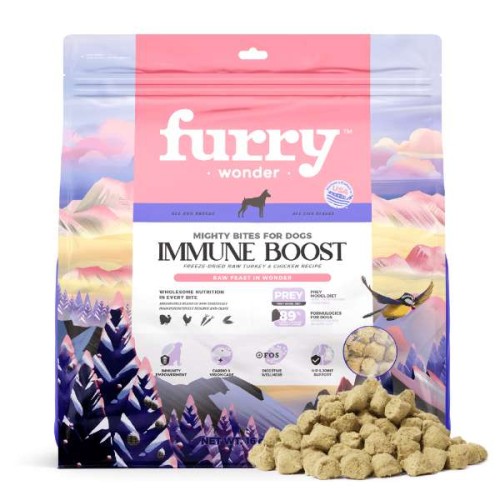 Immune Boost freeze-dried Raw Turkey&Chicken Recipe for Dogs - 16oz