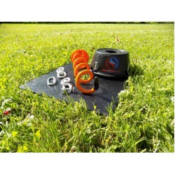 Double Dog Run Tangle-free Two Dog Tie Out Stake - Medium Dog Tie Out Stake - 700lbs Double Dog Run Tangle-free Two Dog Tie Out Stake - Medium Dog Tie Out Stake - 700lbs