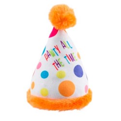 Happy Birthday Pawty Hat Dog Toy Happy Birthday Pawty Hat Dog Toy