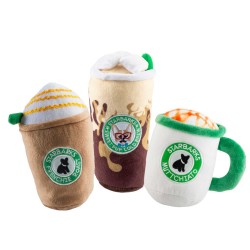 Caffeinated Pup Bundle Squeaker Dog Toy