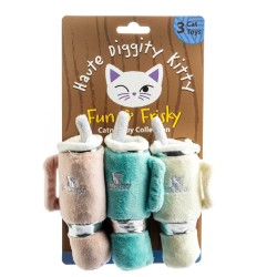 Snuggly Cup 3-Pack Organic Catnip Toys (Teal, Ivory, Blush) Snuggly Cup 3-Pack Organic Catnip Toys (Teal, Ivory, Blush)