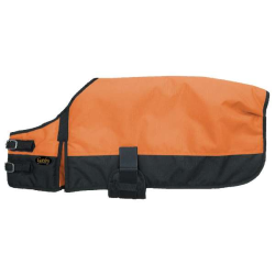 Bright Orange / Black - Gatsby 600D Ripstop Waterproof Dog Blanket - Large