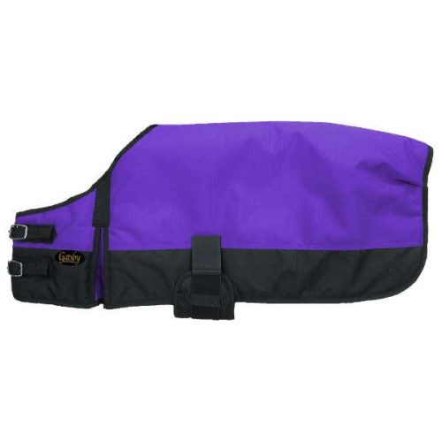 Purple / Black - Gatsby 600D Ripstop Waterproof Dog Blanket - Large