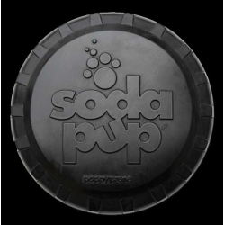 Black - SP Bottle Top Flyer Durable Rubber Retrieving Frisbee - Large Flyer (9.75" Diameter) Black - SP Bottle Top Flyer Durable Rubber Retrieving Frisbee - Large Flyer (9.75" Diameter)