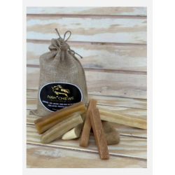 Milky White - Nak Chews 3 lbs - 3 lb Bag