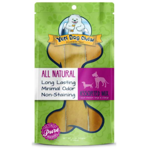 Yellow - Yeti Dog Chew - 12 oz