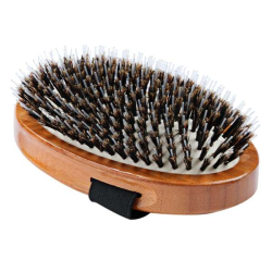 Striped Bamboo - Bass Brushes- Shine & Condition Pet Brush Striped Bamboo - Bass Brushes- Shine & Condition Pet Brush
