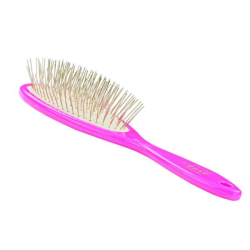 Pretty Pink - Bass Brushes- Style & Detangle Pet Brush - Large