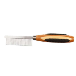 Striped Bamboo - Bass Brushes- Style & Detangle Pet Comb Pure Bamboo Handle Striped Bamboo - Bass Brushes- Style & Detangle Pet Comb Pure Bamboo Handle