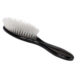 Jet Black - Bass Brushes- The Mane & Tail Oval Shape - Full