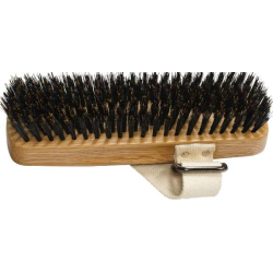 Dark Bamboo - Bass Brushes- Shine & Condition Equine Brush Oval - Medium