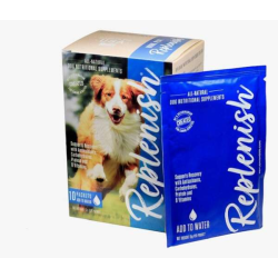 Brown - Replenish Dog Water Supplement (10 pack) - 15g/packet