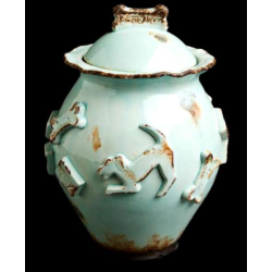 Baby Blue - Dog Treat Jar - Jar Baby Blue - Dog Treat Jar - Jar