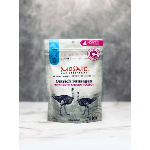 South African Ostrich Sausages with Rooibos - 3 oz